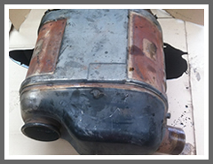 Oil Filled Catalytic Converter